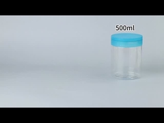 Προσαρμοσμένο βάζο κρέμας για καλλυντικά PET με καπάκι βίδας