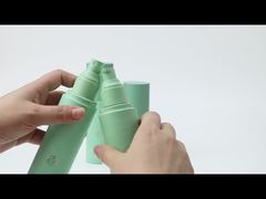 Χονδρικής πώλησης άδεια πλαστικά καλλυντικά μπουκάλια 80ml, 100ml, 120ml, 150ml μπουκάλια λοσιόν με επίπεδους ώμους