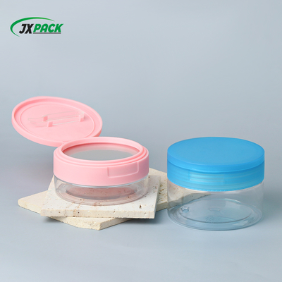 Διαφανές βάζο κρέμας καλλυντικών PET με προσαρμόσιμη χωρητικότητα